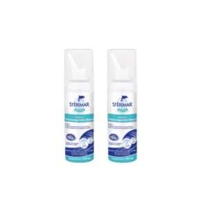 Pack 2 Unidades Stérimar Agua De Mar 100% Natural Hipertónica Cobre y Manganeso 100ml